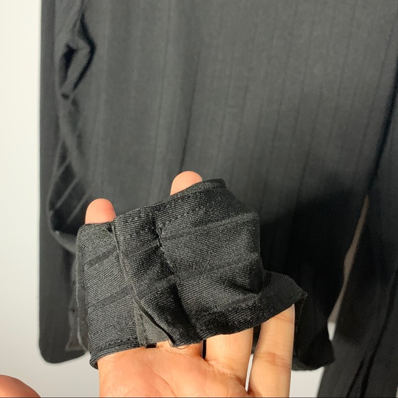 Nasty-gal ribbed black bodysuit | Size US … - Picture 3 of 10